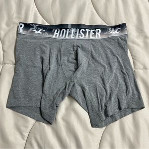 Gray Hollister Longer Length Boxers